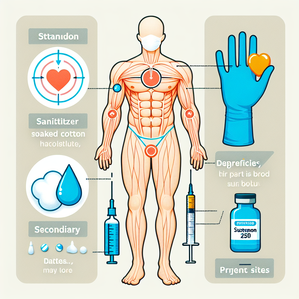 Empfohlene Injektionsstellen für Sustanon 250: Expertenrat und Tipps