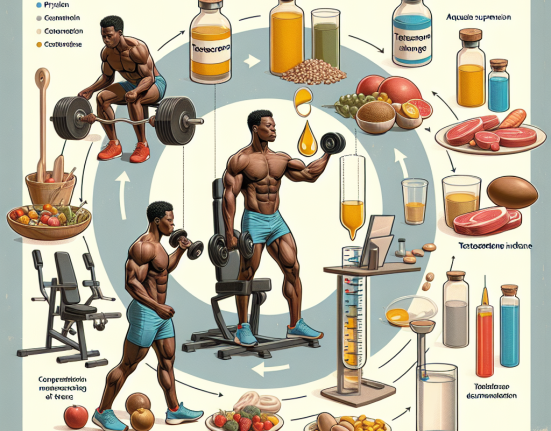 Strategien zur Muskelerhaltung mit Wassrige suspension von testosteron