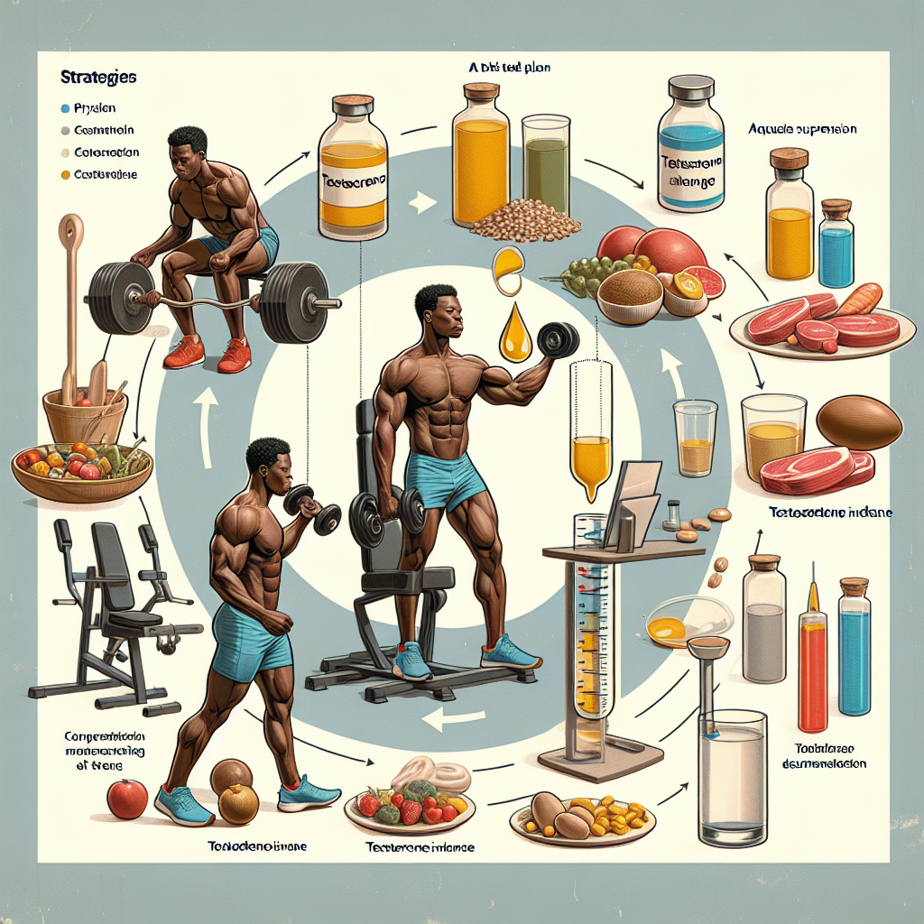 Strategien zur Muskelerhaltung mit Wassrige suspension von testosteron