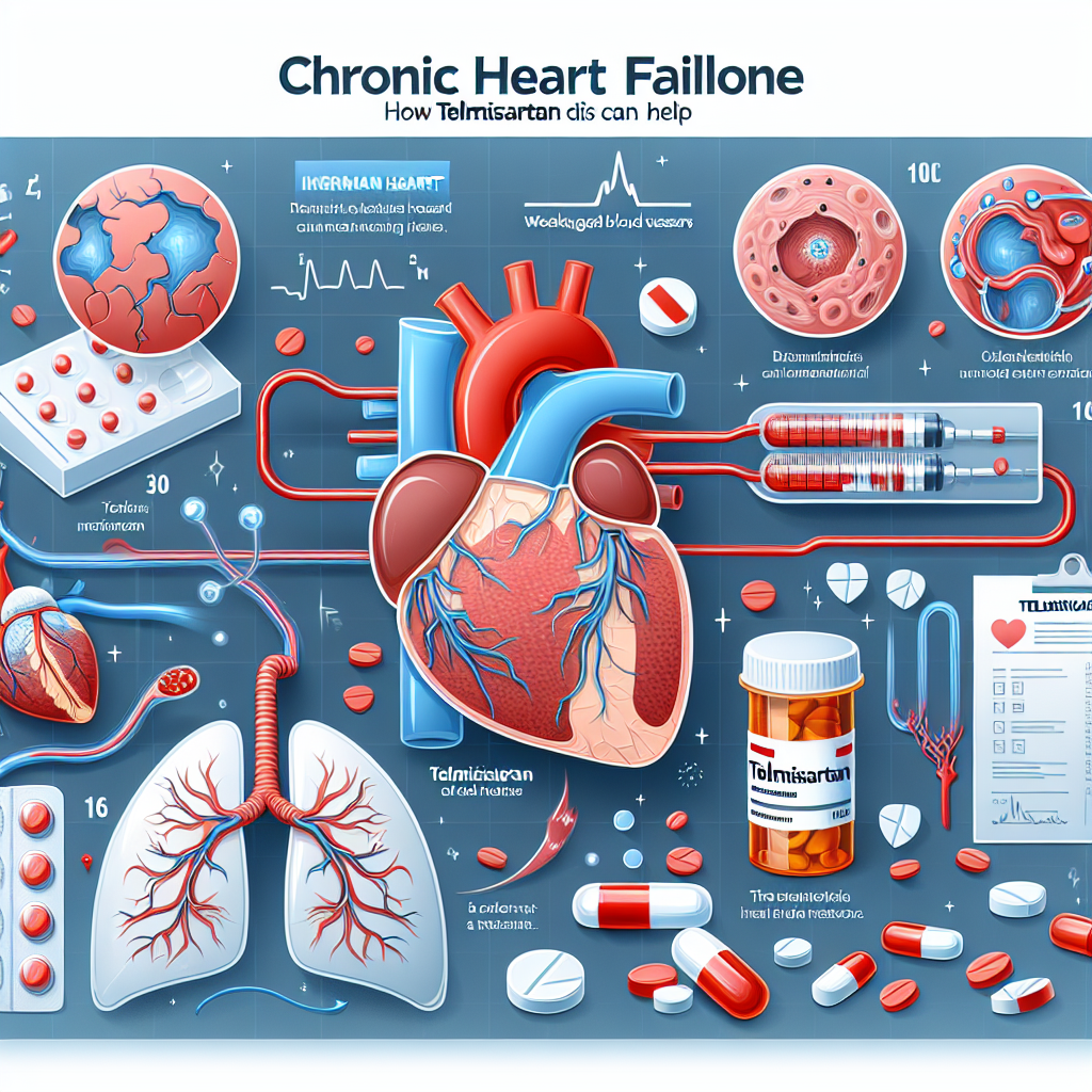 Chronische Herzinsuffizienz: Wie Telmisartan helfen kann