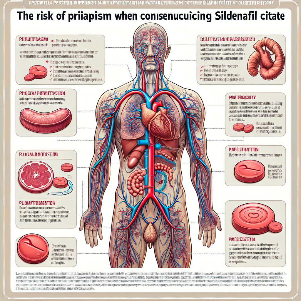 Das Risiko von Priapismus bei der Einnahme von Sildenafil citrat