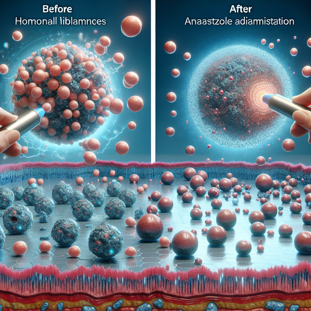 Die Wirkung von Anastrozol bei hormonellen Störungen.