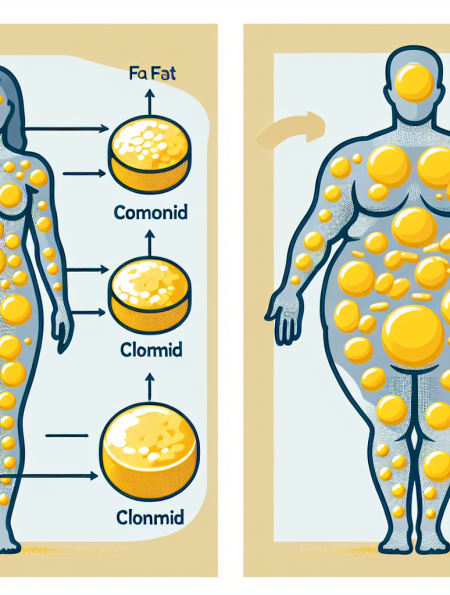 Fettverteilung und die Wirkung von Clomid