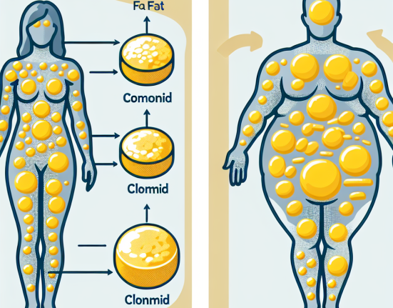 Fettverteilung und die Wirkung von Clomid