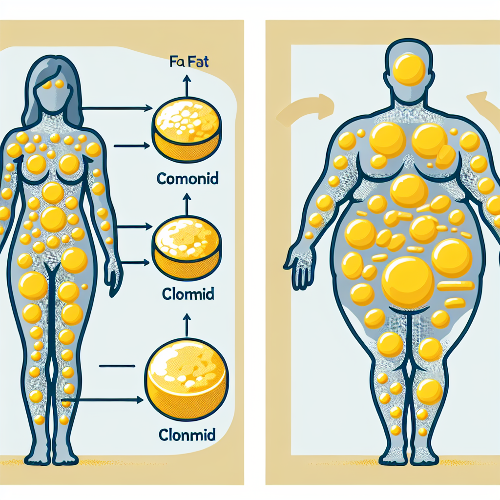 Fettverteilung und die Wirkung von Clomid