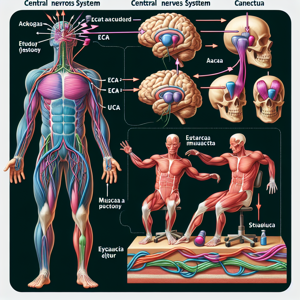 Wie ECA das zentrale Nervensystem und die Muskulatur beeinflusst