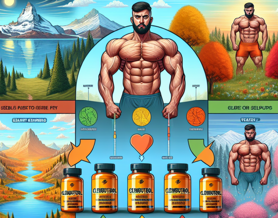 Saisonale Fettverbrennungsstrategie mit Clenbuterol: Jahresplanung für Bodybuilder