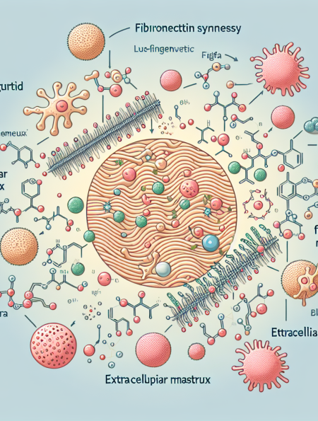 Einfluss auf Fibronektinsynthese: Extrazellulärmatrix unter Liraglutid