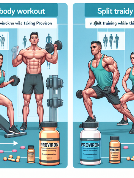 Ganzkörpertraining vs. Split-Training bei gleichzeitiger Einnahme von Proviron