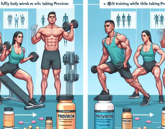 Ganzkörpertraining vs. Split-Training bei gleichzeitiger Einnahme von Proviron